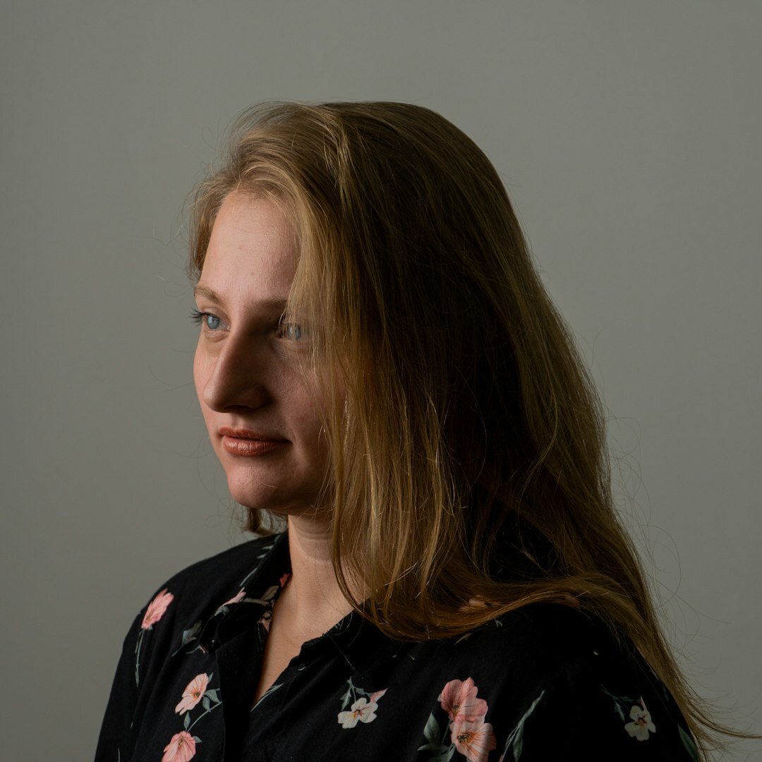 Professional portrait of a woman in business attire